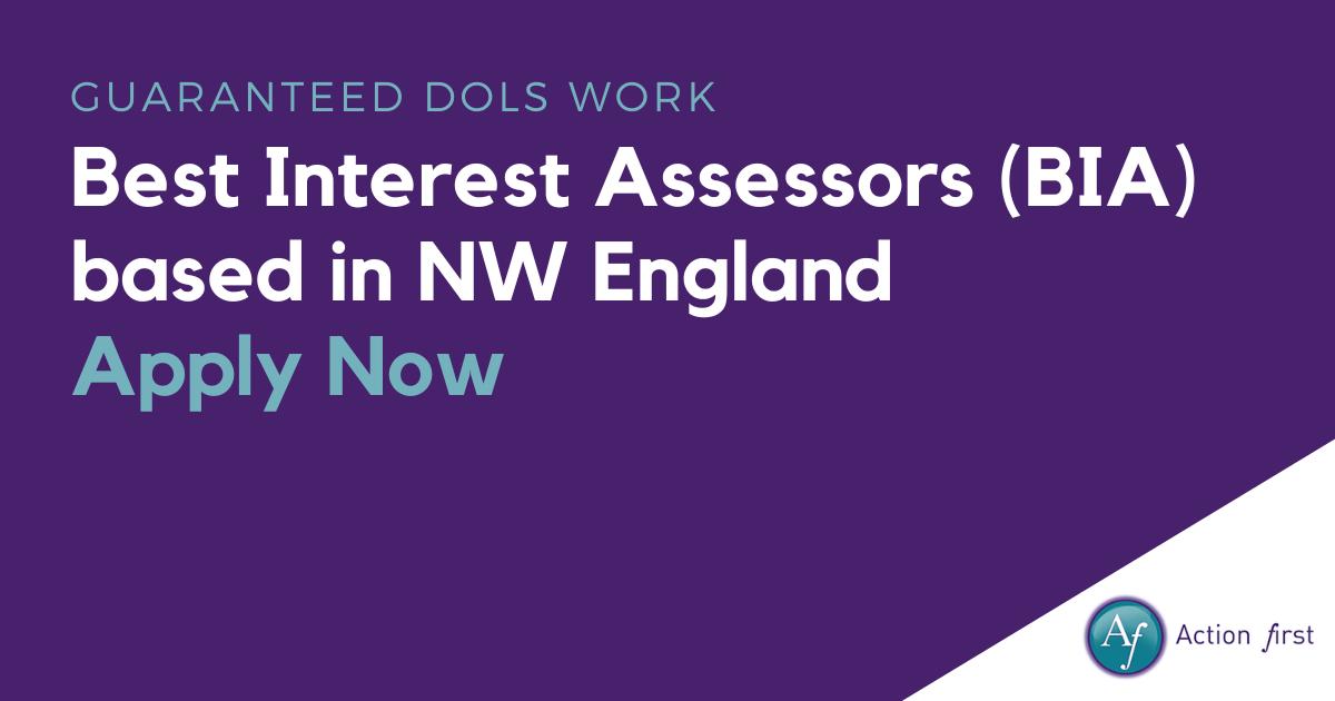 Best Interest Assessor (BIA) Social Worker North West Englan Job in